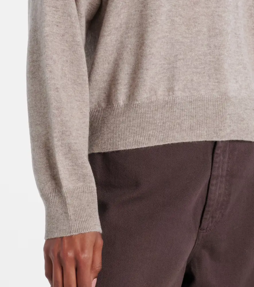 Jardin des Orangers Wool and cashmere polo sweater | Thumbnail 4