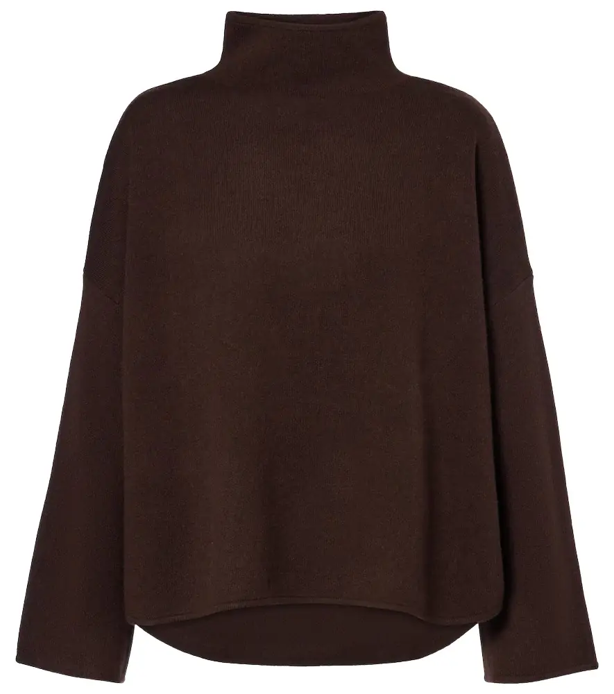 Jardin des Orangers Wool and cashmere turtleneck sweater