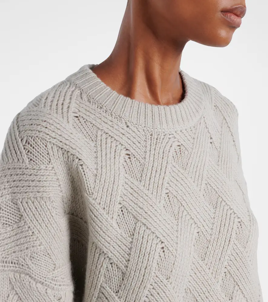 Jardin des Orangers Wool and cashmere sweater | Thumbnail 2