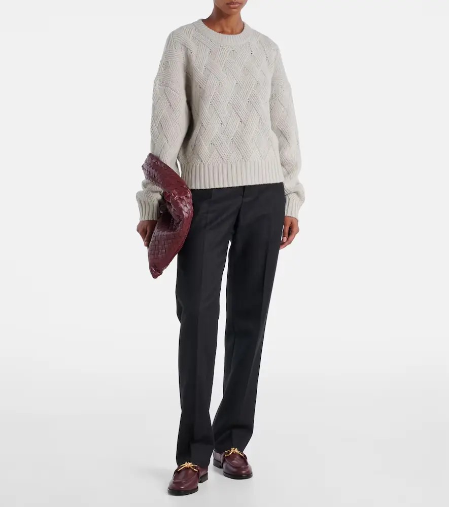 Jardin des Orangers Wool and cashmere sweater | Thumbnail 3