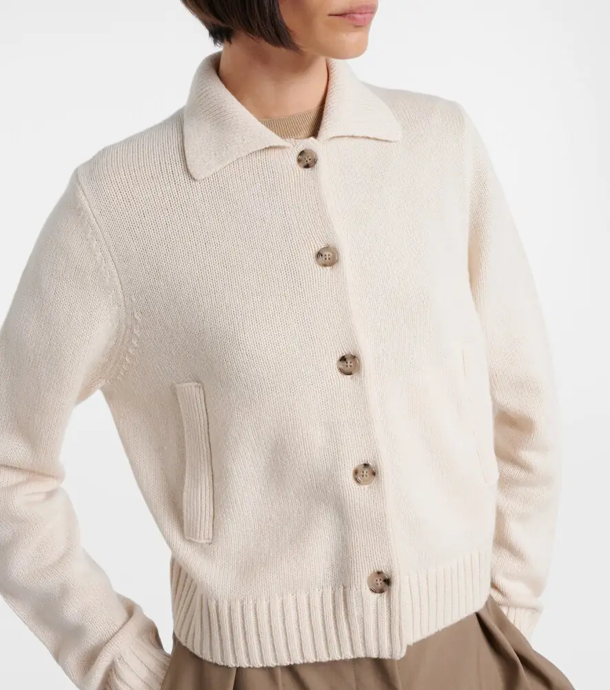 Jardin des Orangers Wool and cashmere cardigan | Thumbnail 5
