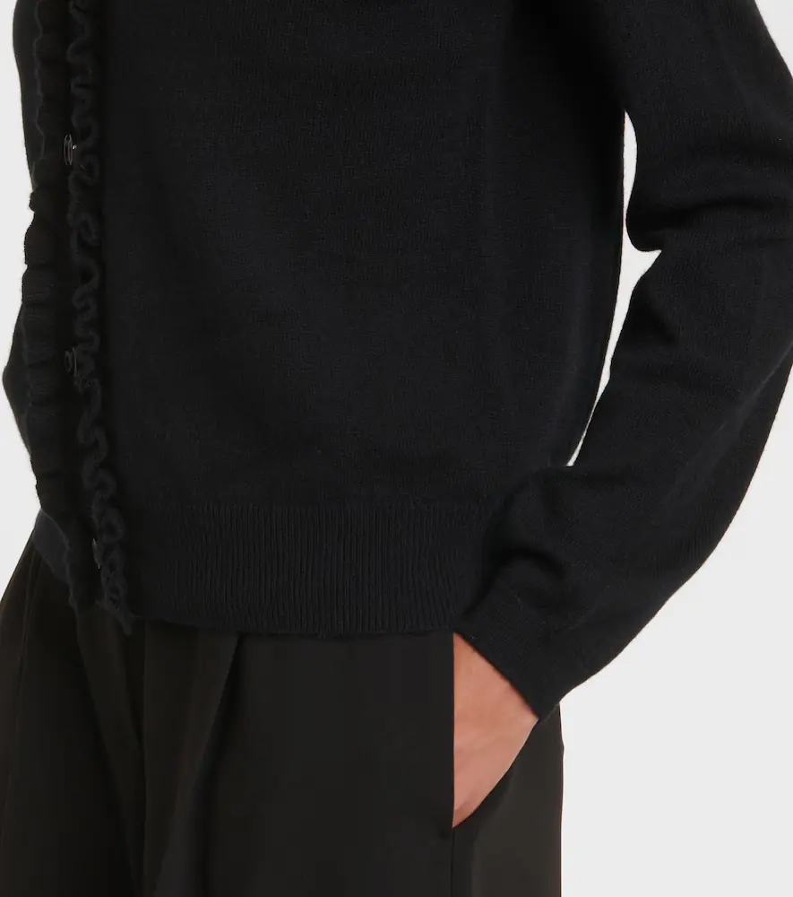Jardin des Orangers Ruffled wool and cashmere cardigan | Thumbnail 5 Jardin des Orangers Ruffled wool and cashmere cardigan | Thumbnail 5