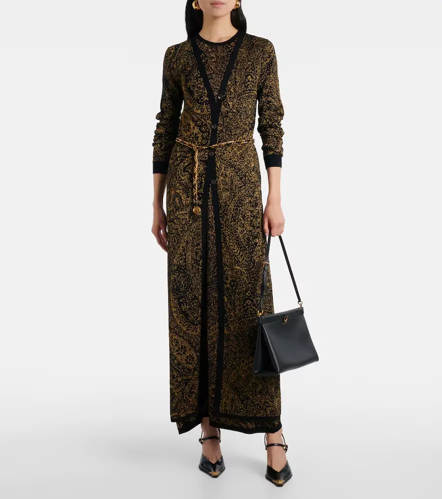 Etro Wool-blend jacquard maxi dress | Thumbnail 4 Etro Wool-blend jacquard maxi dress | Thumbnail 4