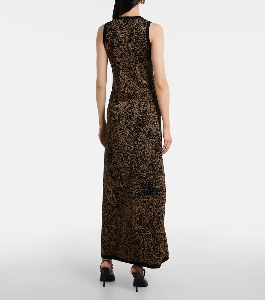 Etro Wool-blend jacquard maxi dress | Thumbnail 5 Etro Wool-blend jacquard maxi dress | Thumbnail 5