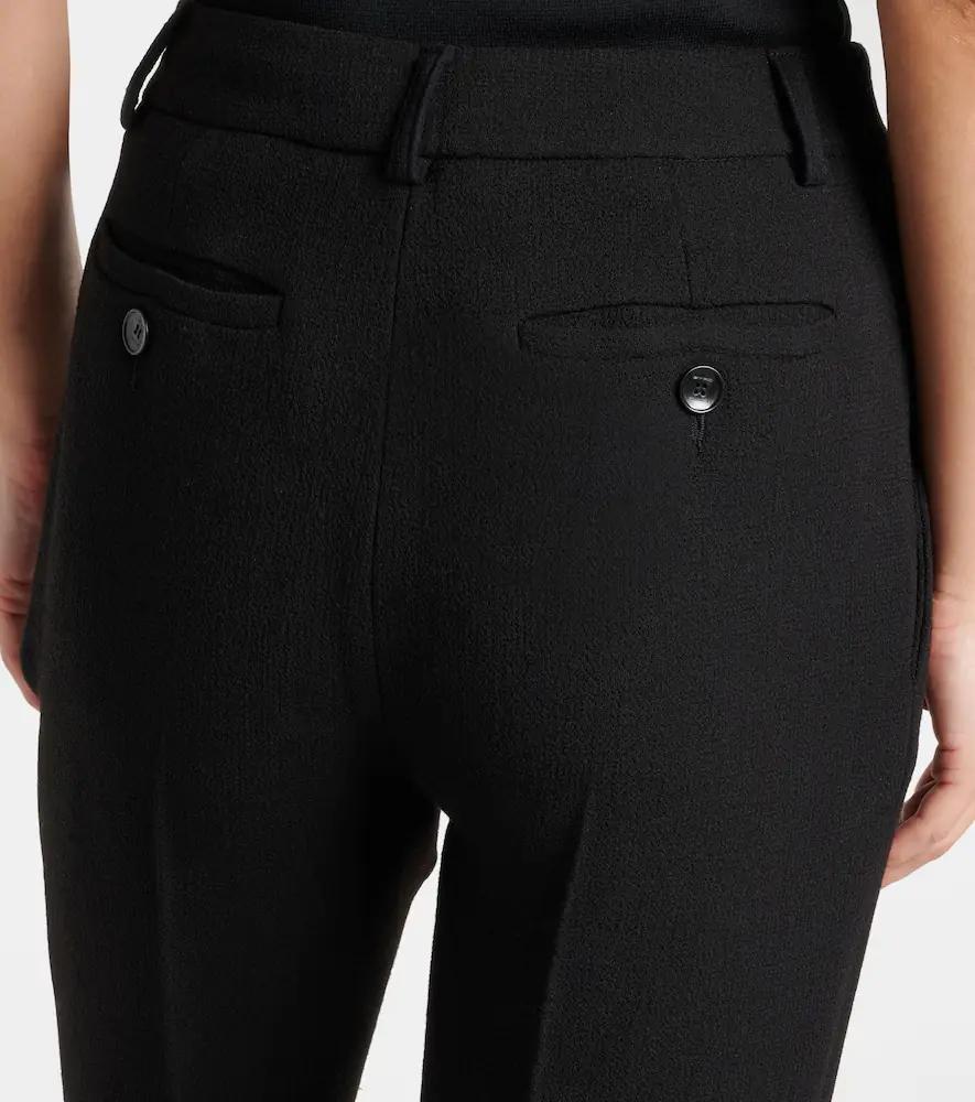 Etro High-rise wool flared pants | Thumbnail 4 Etro High-rise wool flared pants | Thumbnail 4