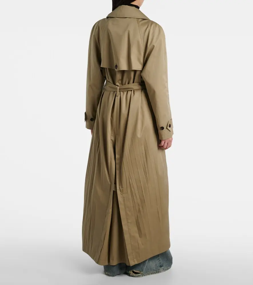 Balenciaga Cocoon cotton twill trench coat | Thumbnail 4 Balenciaga Cocoon cotton twill trench coat | Thumbnail 4
