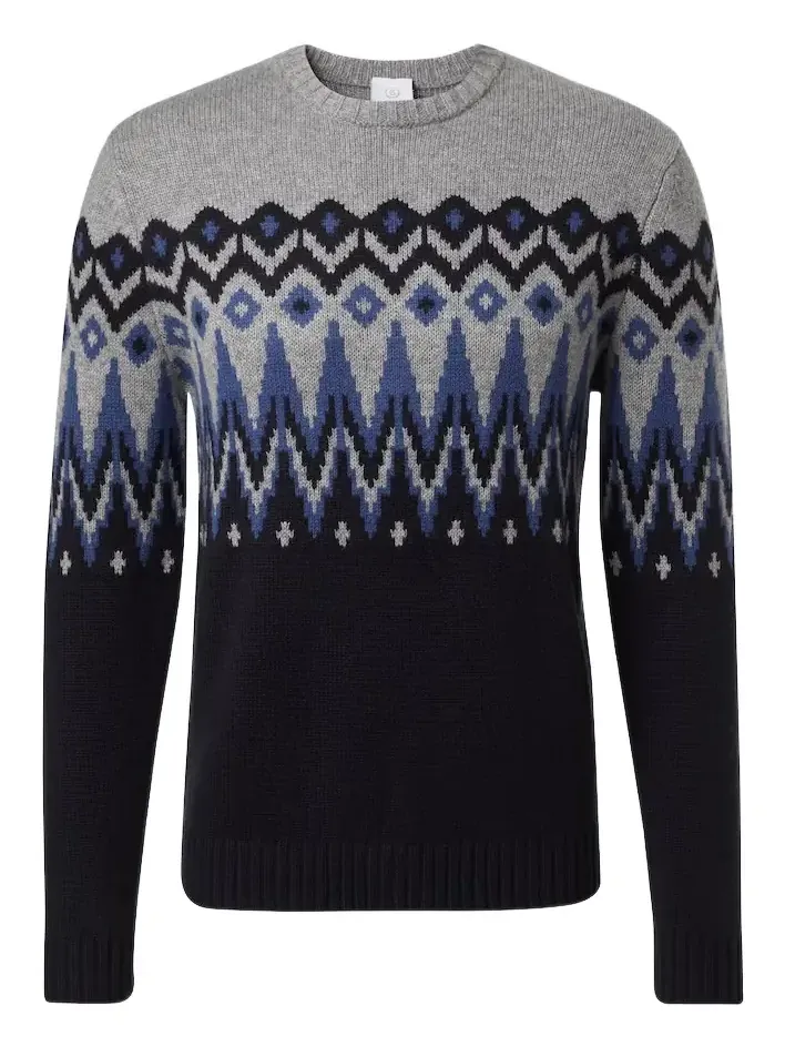 Ron Fair Isle cashmere sweater