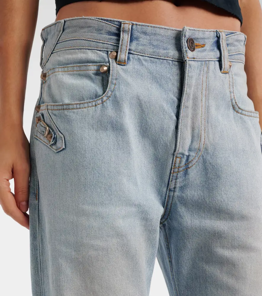 Balenciaga City low-rise straight jeans | Thumbnail 2
