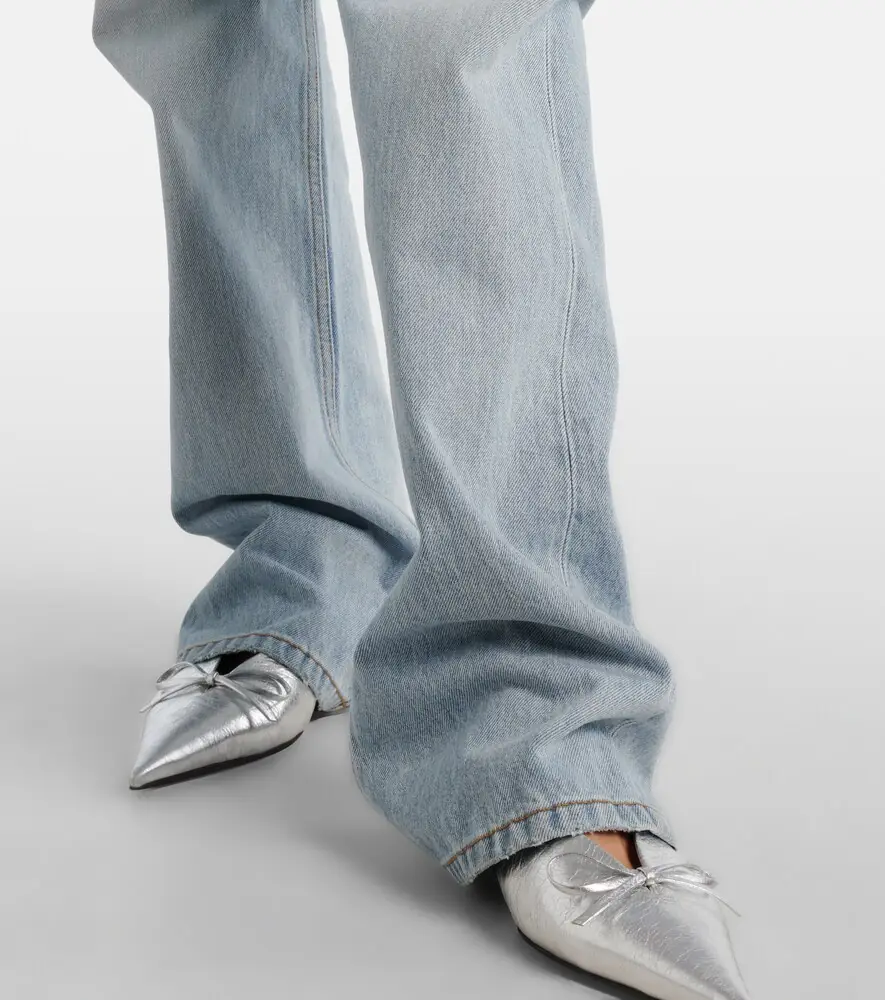 Balenciaga City low-rise straight jeans | Thumbnail 6