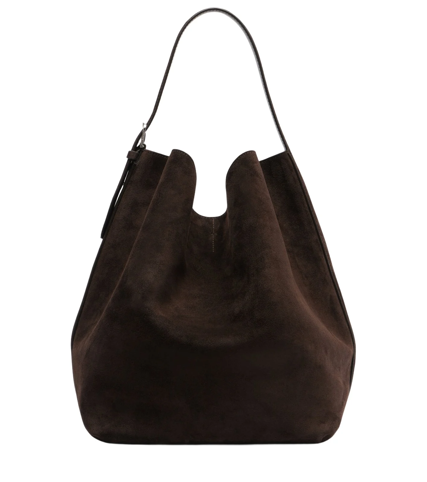 Belted Large suede tote bag Belted Large suede tote bag