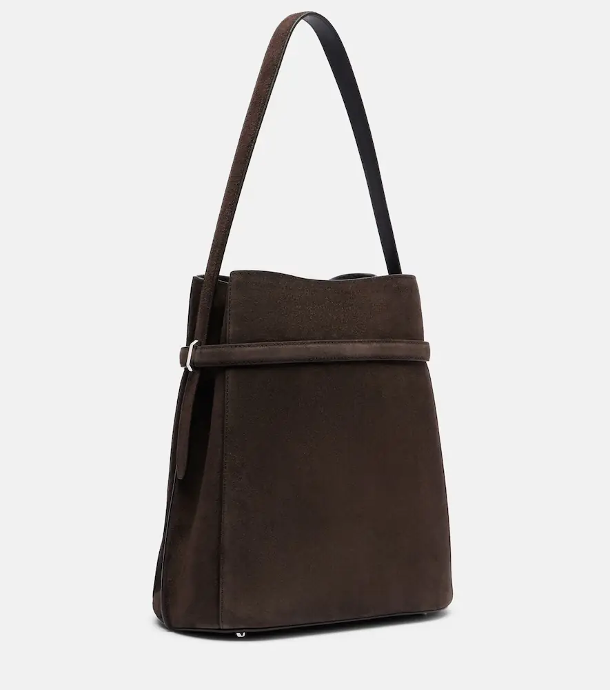 Toteme Belted suede bucket bag | Thumbnail 2