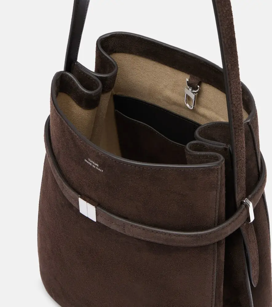 Toteme Belted suede bucket bag | Thumbnail 3