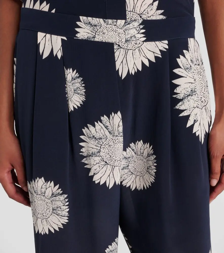 ASCENO Isola silk crêpe straight pants | Thumbnail 5