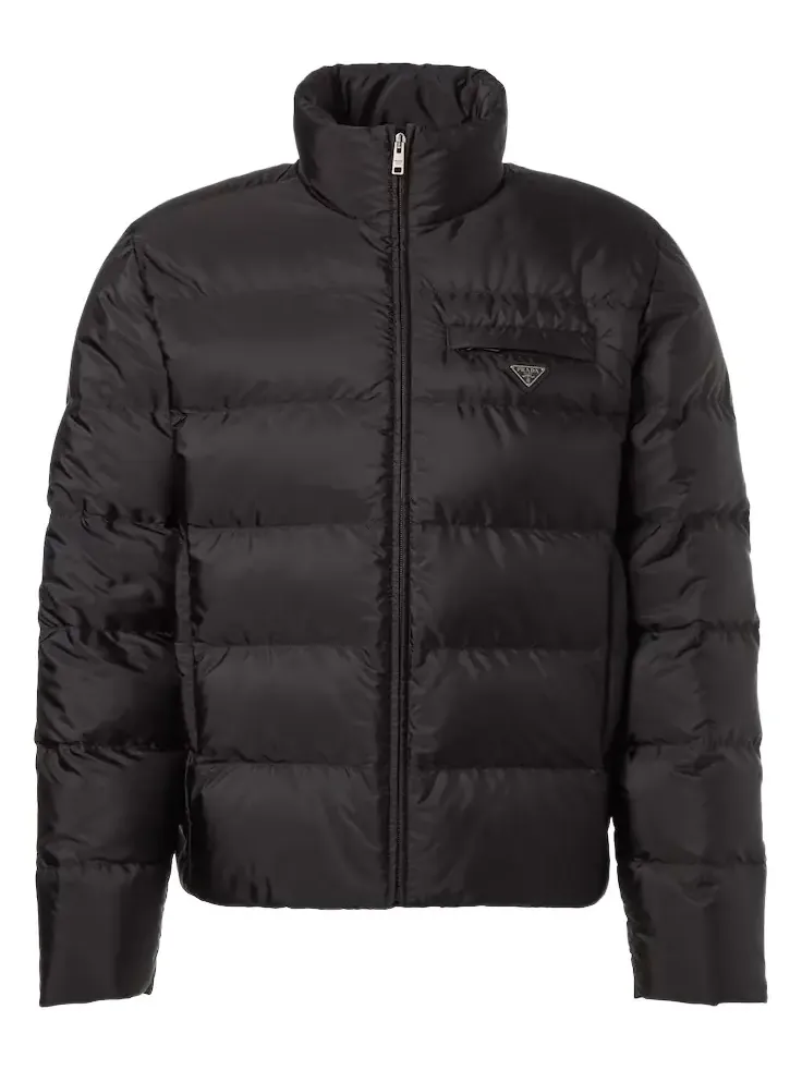 Logo quilted down jacket Logo quilted down jacket