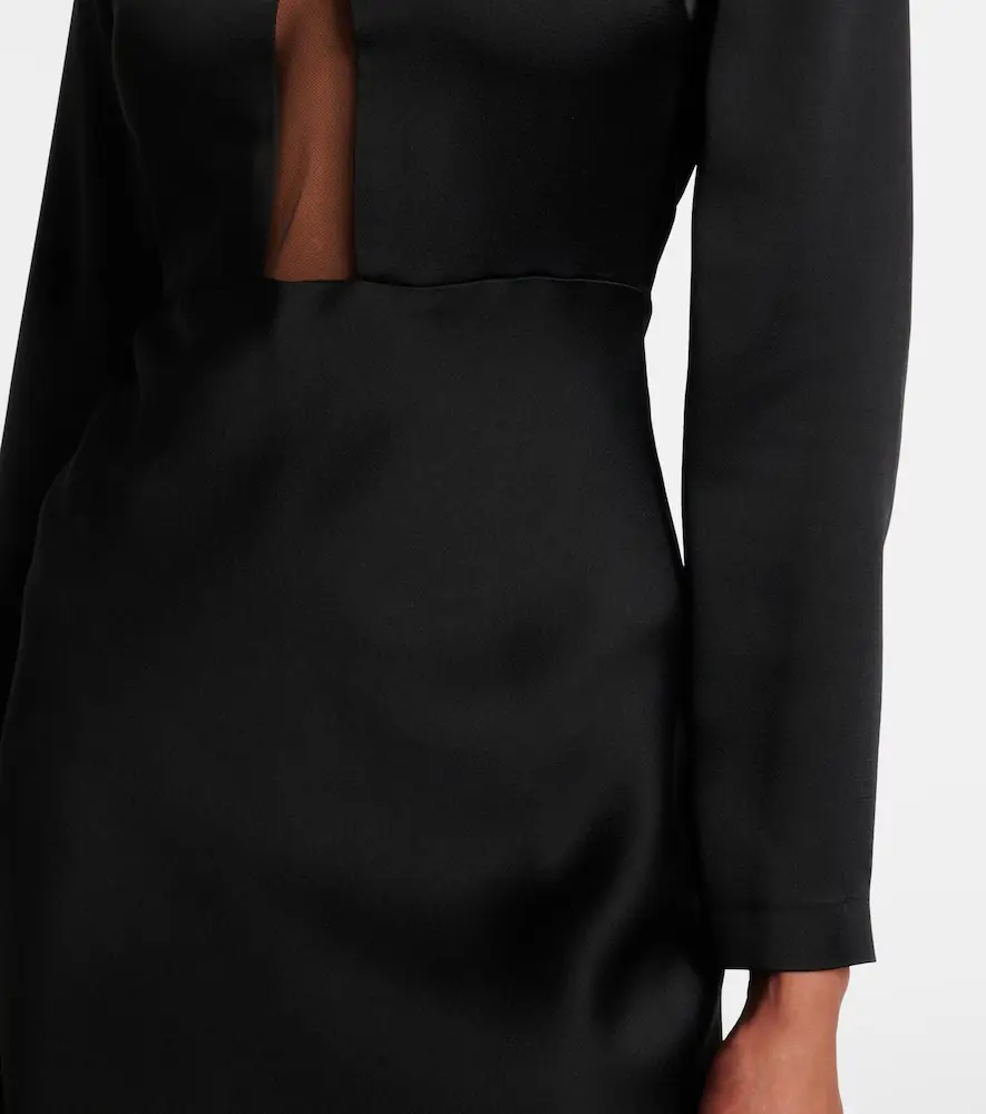 Max Mara Bird satin maxi dress | Thumbnail 4 Max Mara Bird satin maxi dress | Thumbnail 4
