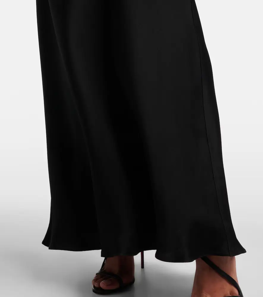 Max Mara Bird satin maxi dress | Thumbnail 6 Max Mara Bird satin maxi dress | Thumbnail 6