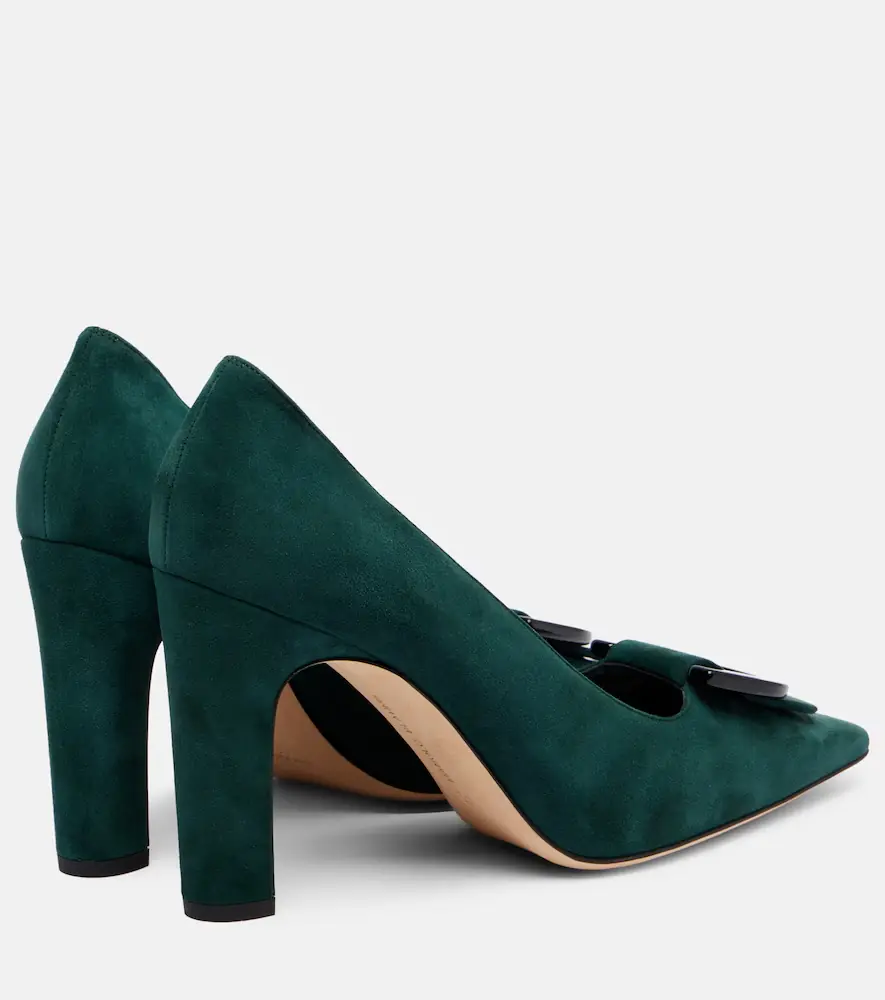 Manolo Blahnik Beti 105 suede pumps | Thumbnail 2 Manolo Blahnik Beti 105 suede pumps | Thumbnail 2