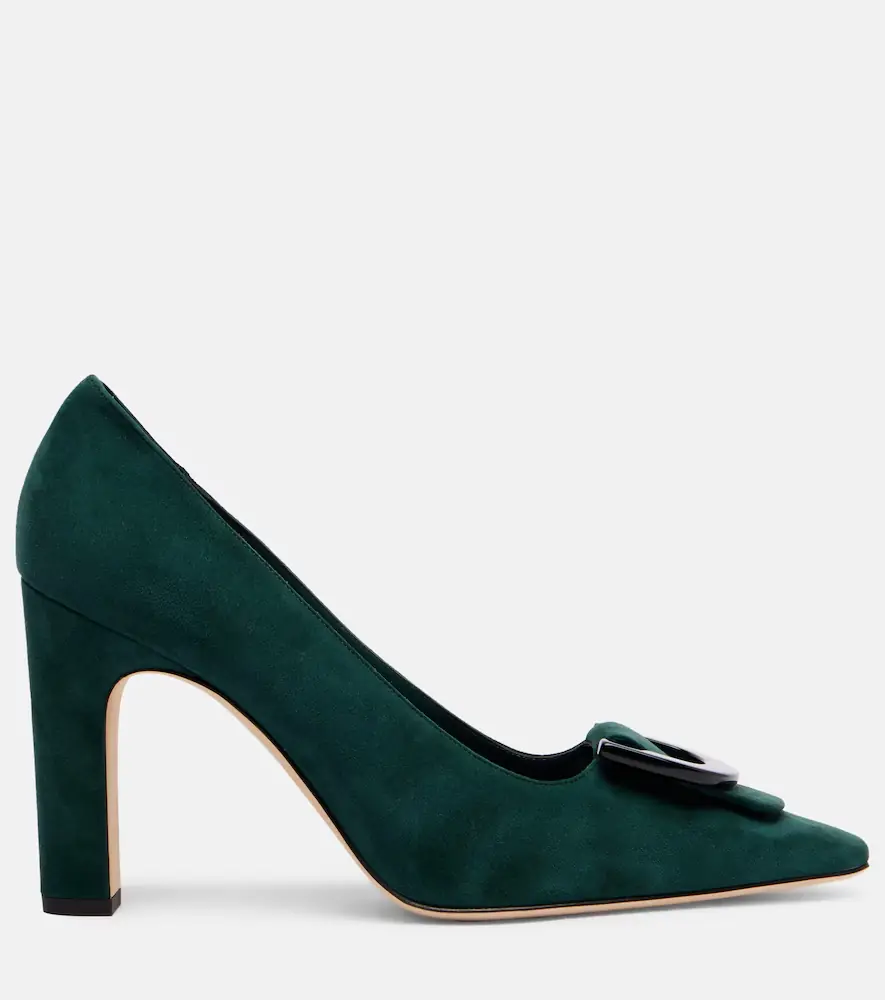 Manolo Blahnik Beti 105 suede pumps | Thumbnail 4 Manolo Blahnik Beti 105 suede pumps | Thumbnail 4