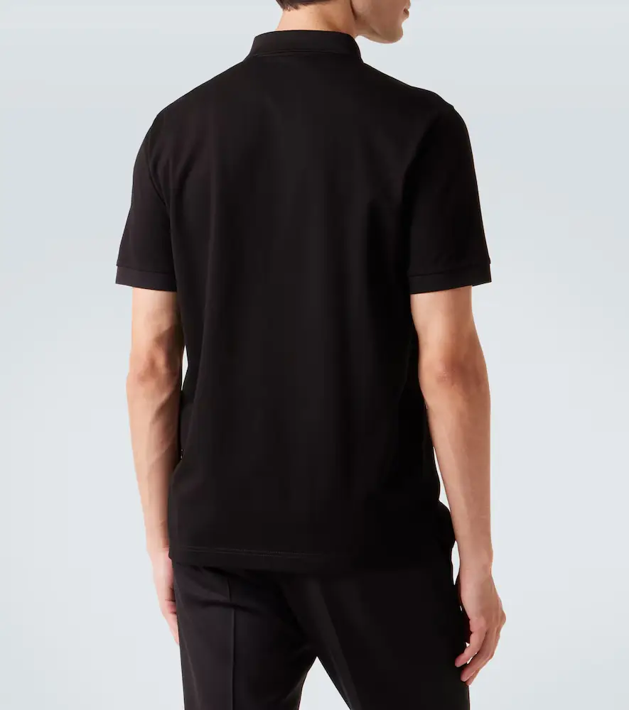 Prada Logo cotton polo shirt | Thumbnail 4 Prada Logo cotton polo shirt | Thumbnail 4