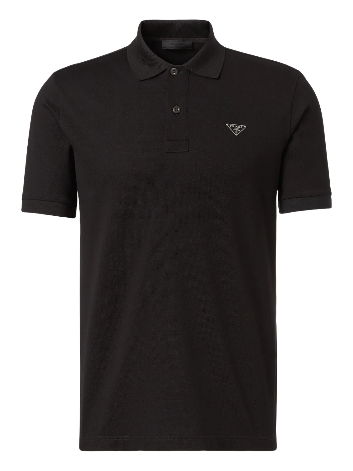 Logo cotton polo shirt
