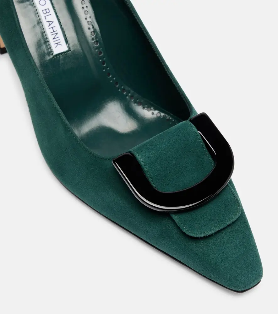 Manolo Blahnik Beti 70 suede pumps | Thumbnail 4 Manolo Blahnik Beti 70 suede pumps | Thumbnail 4