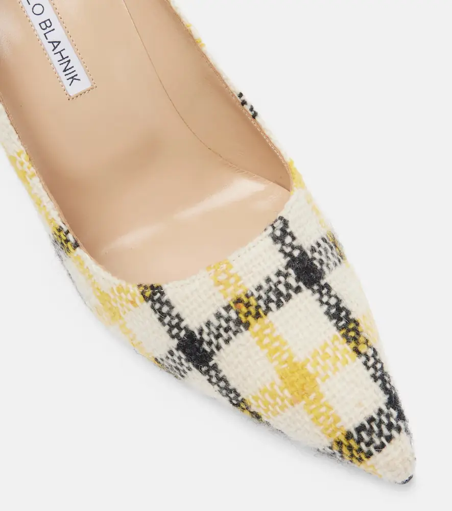 Manolo Blahnik BB 90 plaid pumps | Thumbnail 3 Manolo Blahnik BB 90 plaid pumps | Thumbnail 3