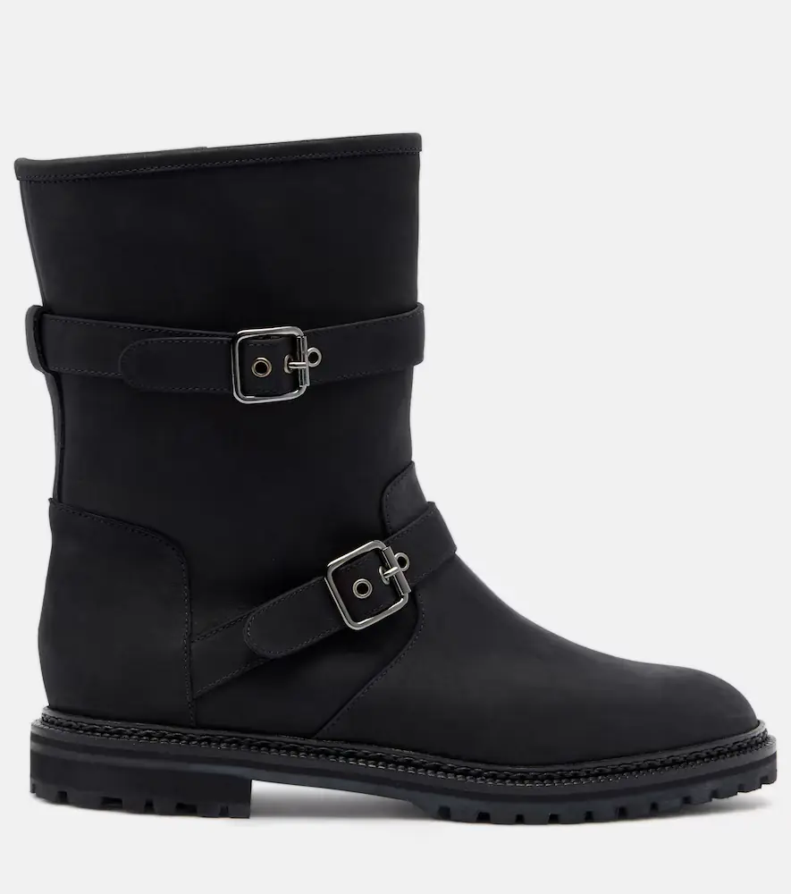 Manolo Blahnik Sulaltrosa leather biker boots | Thumbnail 2