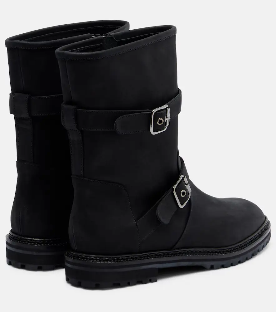 Manolo Blahnik Sulaltrosa leather biker boots | Thumbnail 4