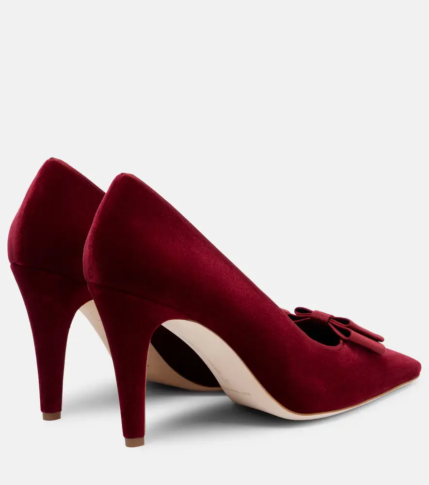 Manolo Blahnik Reador 90 velvet pumps | Thumbnail 2 Manolo Blahnik Reador 90 velvet pumps | Thumbnail 2
