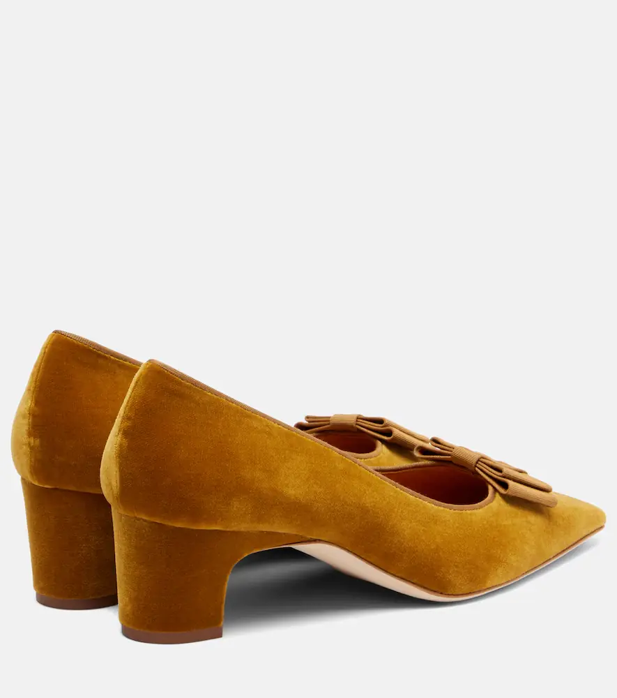 Manolo Blahnik Reador 50 velvet pumps | Thumbnail 4 Manolo Blahnik Reador 50 velvet pumps | Thumbnail 4