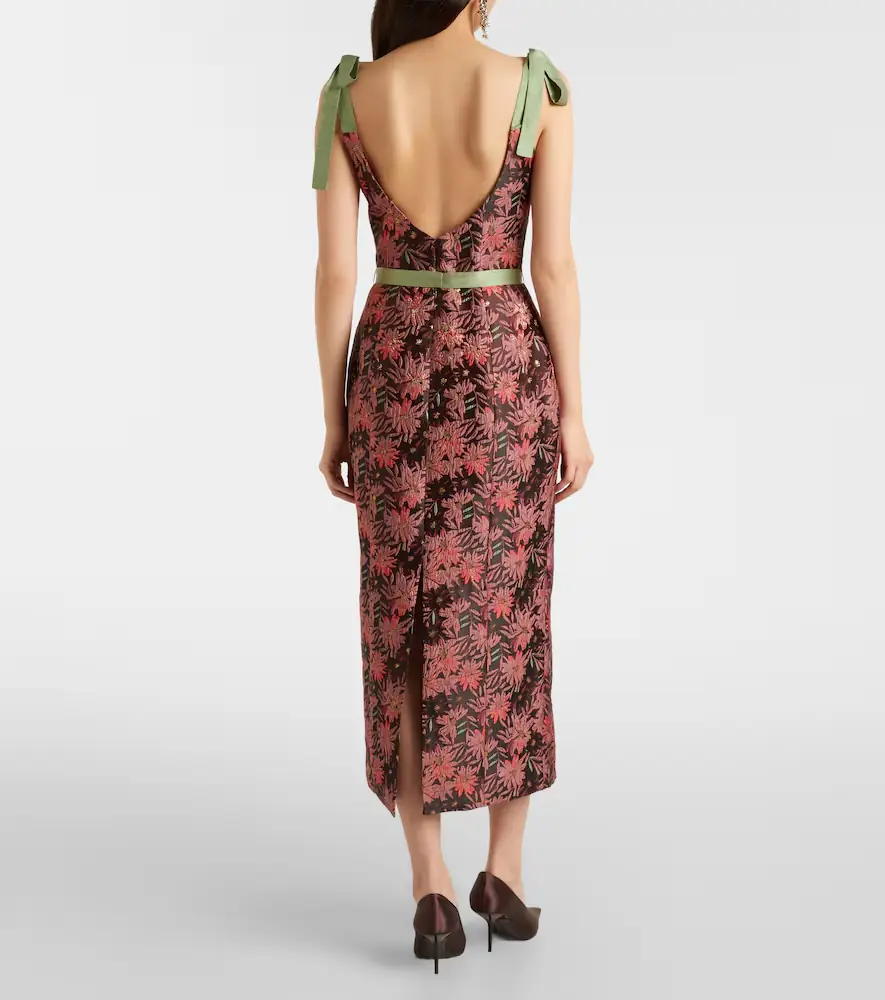 Markarian Acacia floral brocade cocktail dress | Thumbnail 2 Markarian Acacia floral brocade cocktail dress | Thumbnail 2