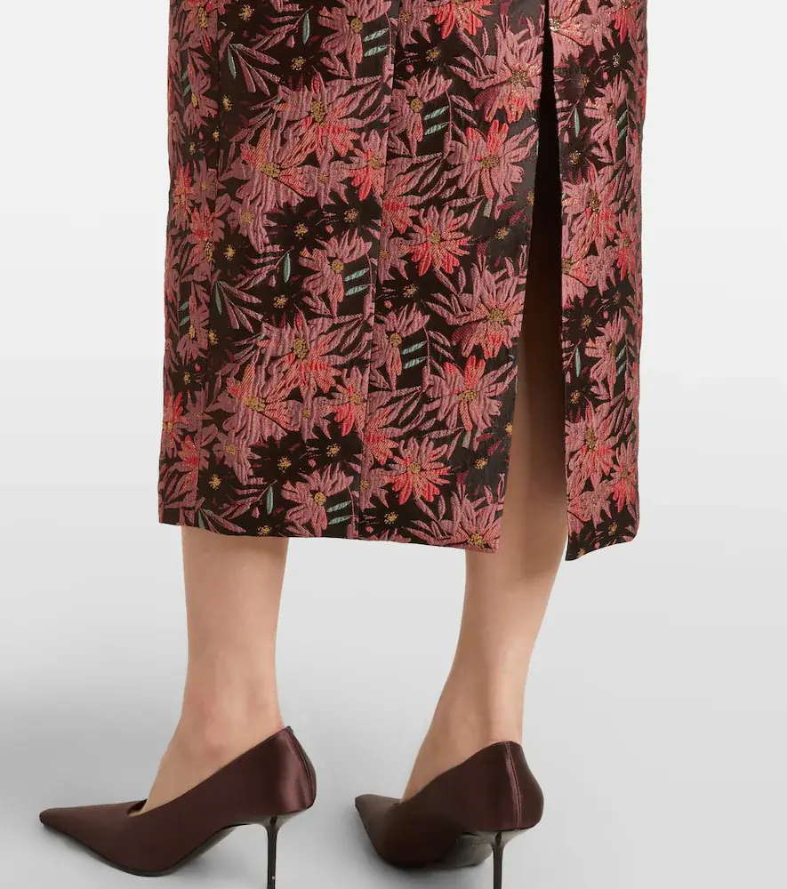 Markarian Acacia floral brocade cocktail dress | Thumbnail 5 Markarian Acacia floral brocade cocktail dress | Thumbnail 5