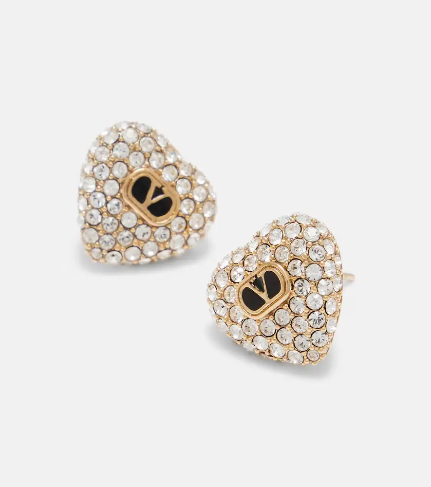 Valentino Garavani Caur Royal Swarovski-embellished earrings | Thumbnail 3