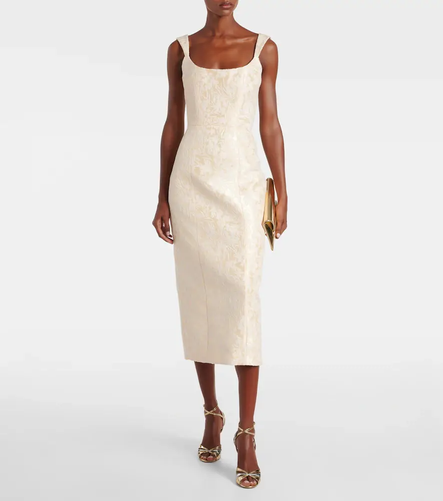 Markarian Numa velvet midi dress | Thumbnail 2
