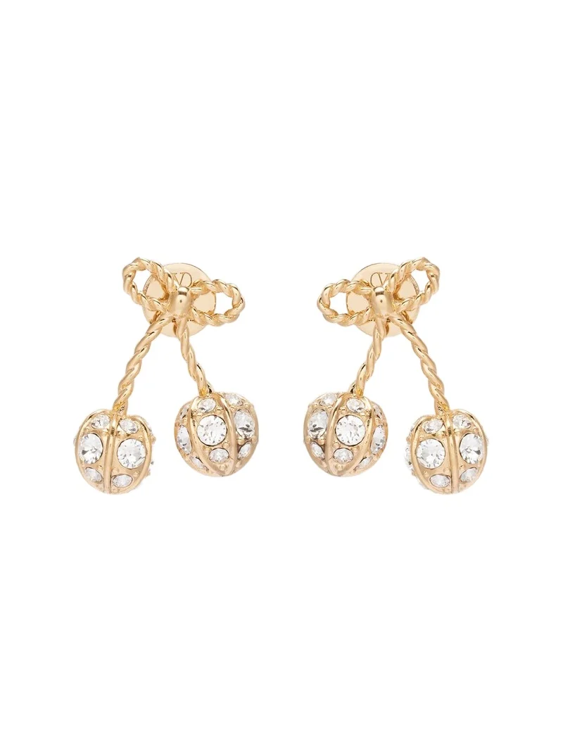 Cherryfic Swarovski-embellished earrings Cherryfic Swarovski-embellished earrings