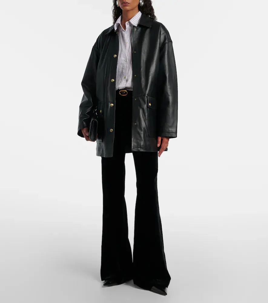 Nili Lotan Cordel leather coat | Thumbnail 2 Nili Lotan Cordel leather coat | Thumbnail 2