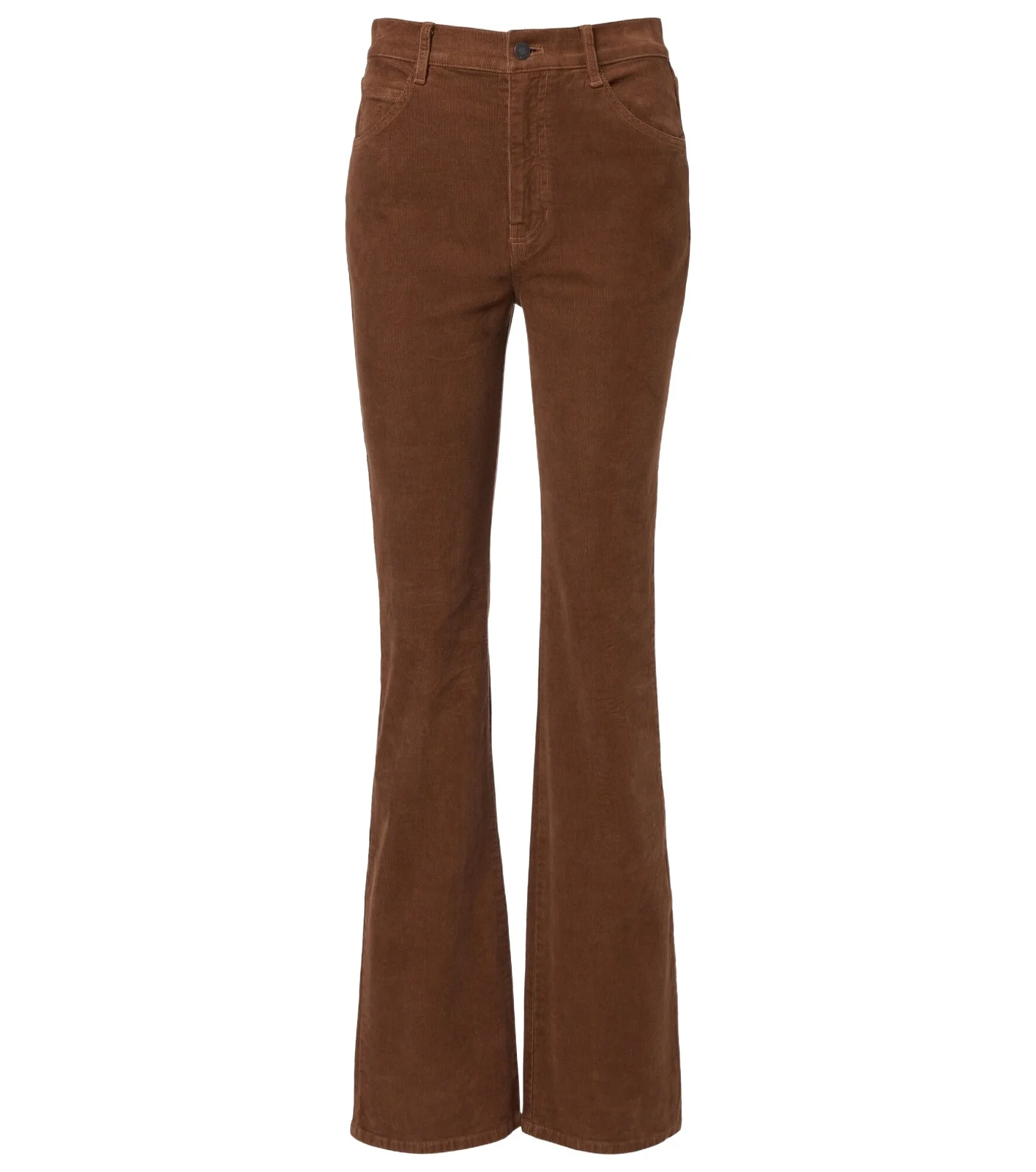 Joan high-rise cotton-blend corduroy flared pants Joan high-rise cotton-blend corduroy flared pants