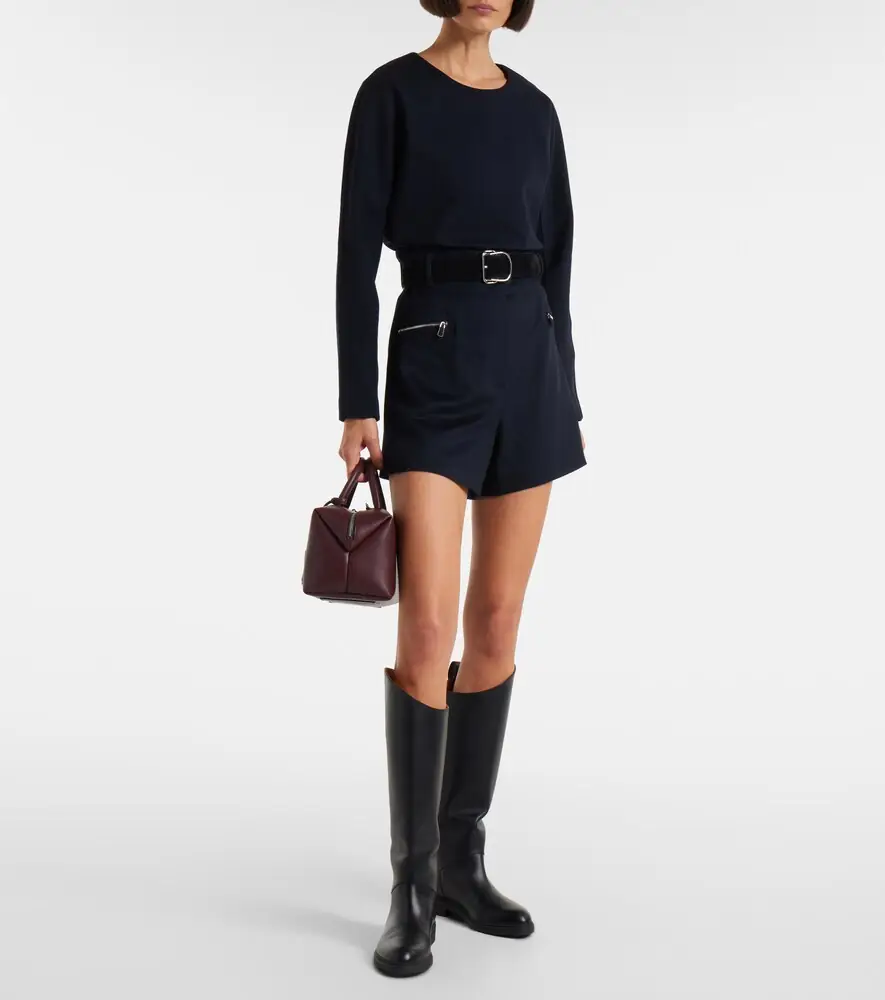 Max Mara Girello wool and cotton-blend top | Thumbnail 5 Max Mara Girello wool and cotton-blend top | Thumbnail 5