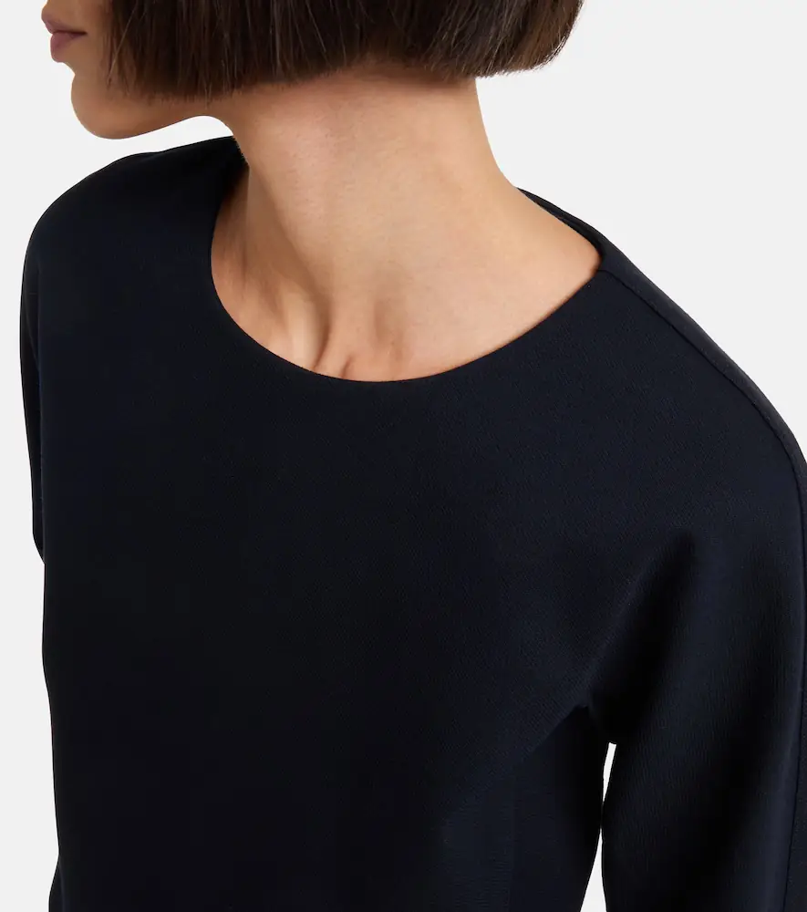 Max Mara Girello wool and cotton-blend top | Thumbnail 6 Max Mara Girello wool and cotton-blend top | Thumbnail 6