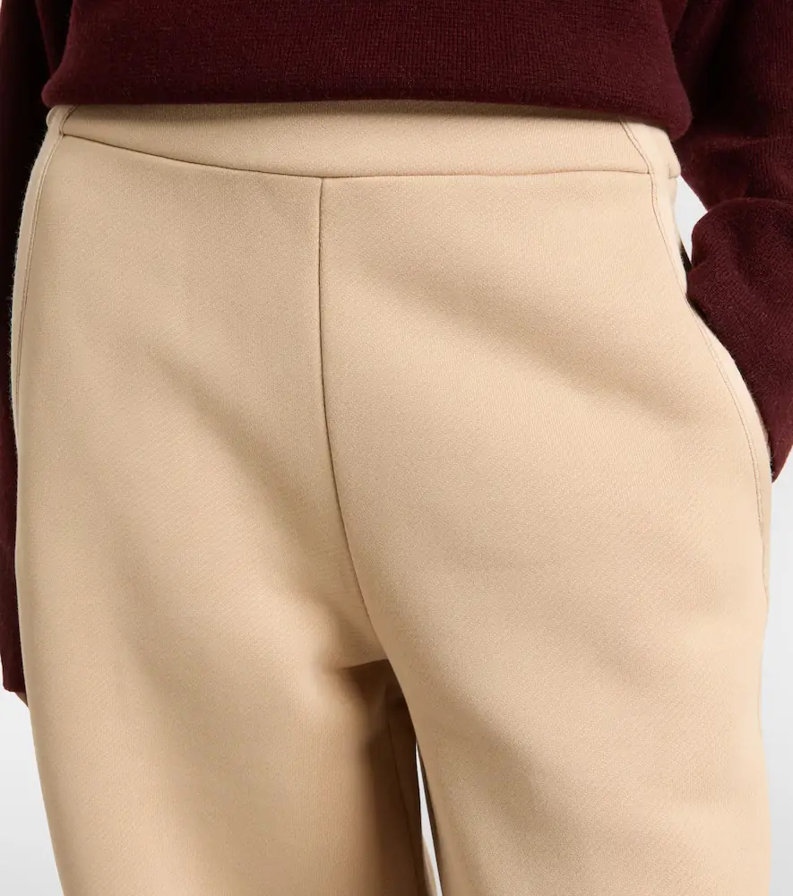 Max Mara Ifrem high-rise cotton wide-leg pants | Thumbnail 4 Max Mara Ifrem high-rise cotton wide-leg pants | Thumbnail 4
