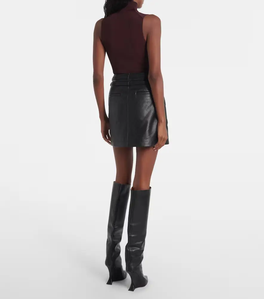 Sportmax Patto leather miniskirt | Thumbnail 2 Sportmax Patto leather miniskirt | Thumbnail 2