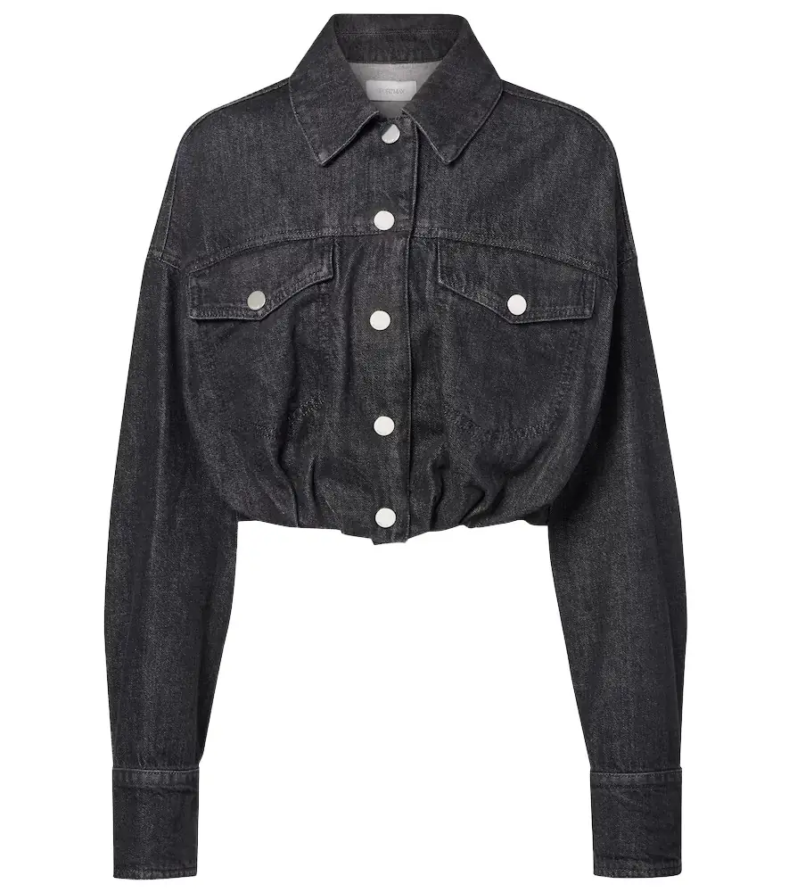 Sportmax Sondrio cropped denim shirt | Image 1 Sportmax Sondrio cropped denim shirt | Image 1
