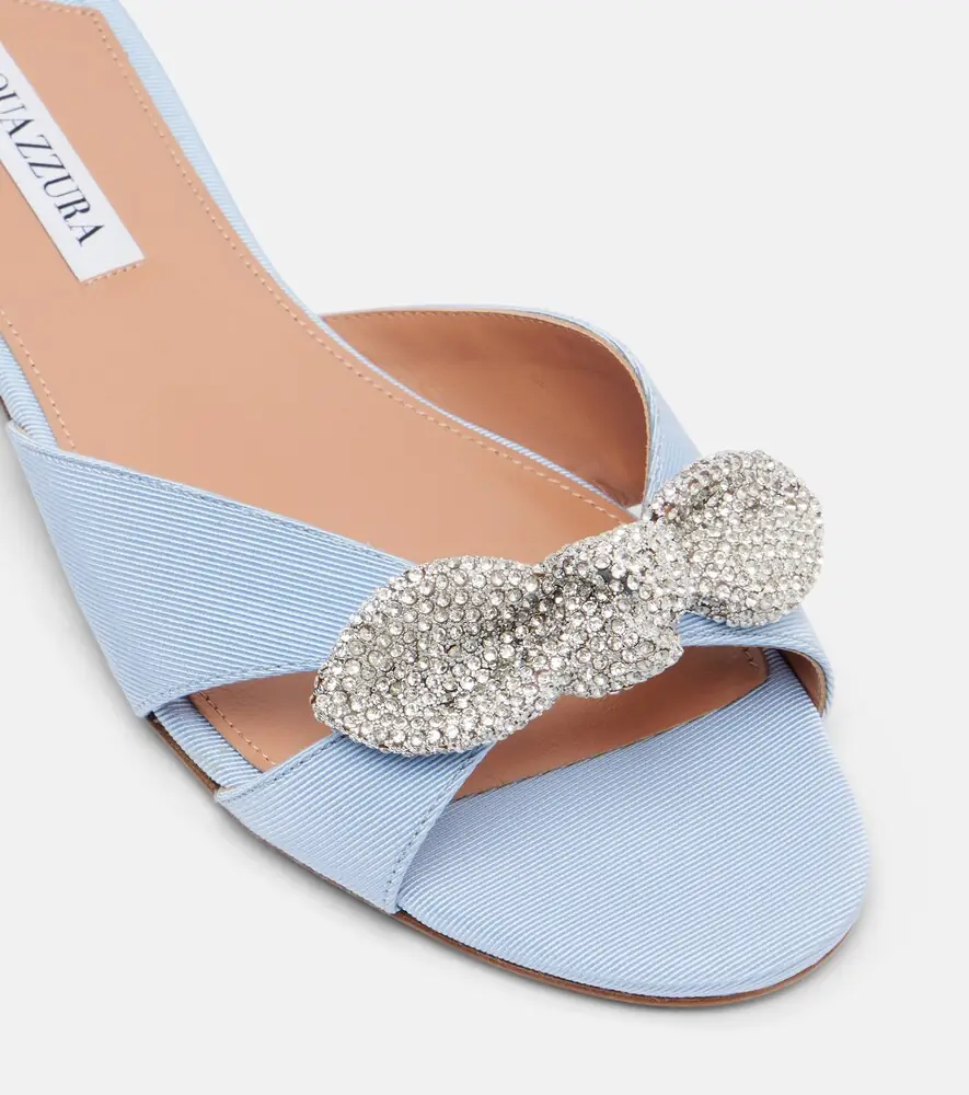 Aquazzura Very Bow Tie embellished flats | Thumbnail 2 Aquazzura Very Bow Tie embellished flats | Thumbnail 2
