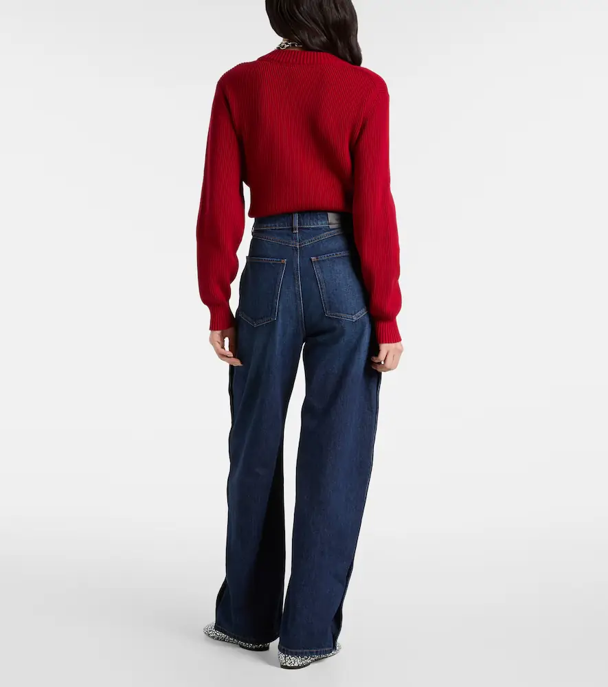 Sportmax High-rise wide-leg jeans | Thumbnail 7 Sportmax High-rise wide-leg jeans | Thumbnail 7