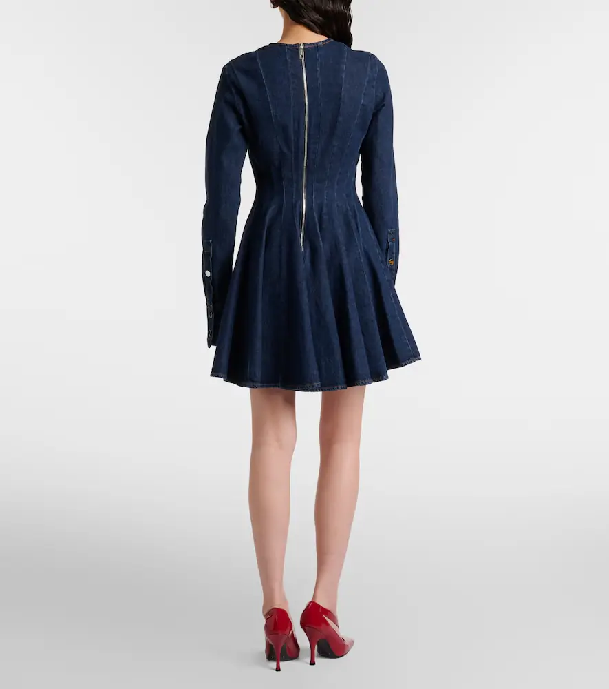 Sportmax Aereo denim minidress | Thumbnail 3 Sportmax Aereo denim minidress | Thumbnail 3