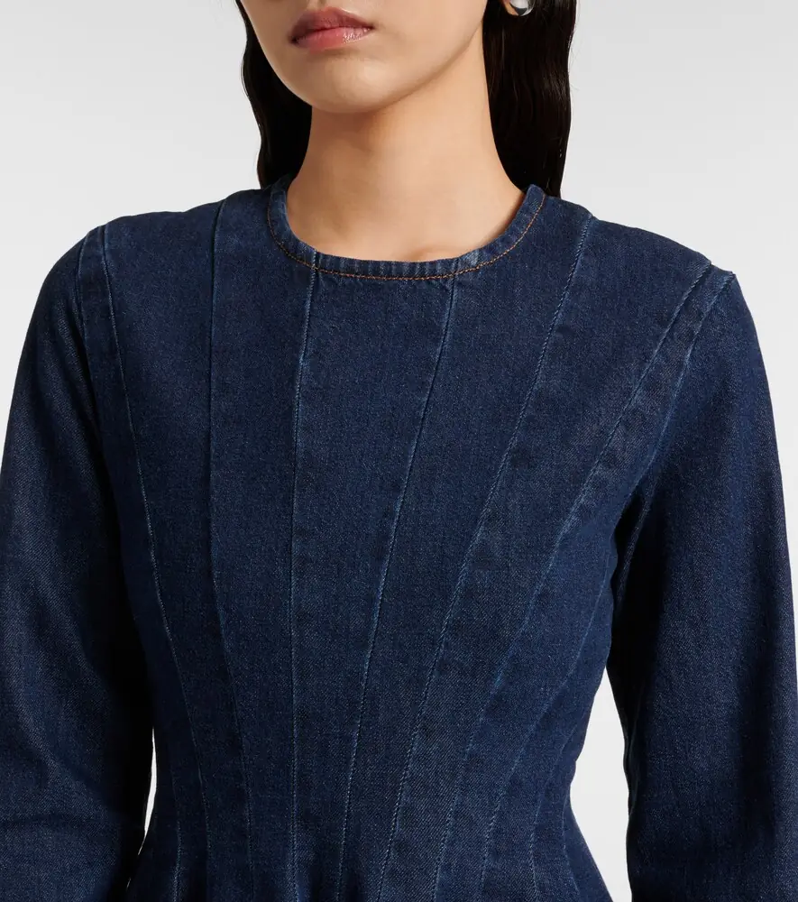 Sportmax Aereo denim minidress | Thumbnail 5 Sportmax Aereo denim minidress | Thumbnail 5