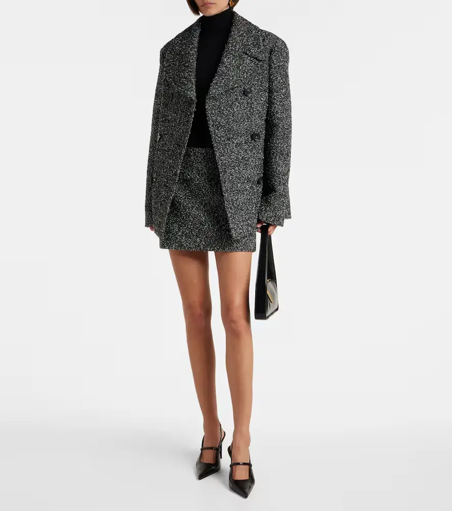 Sportmax Anemone tweed miniskirt | Thumbnail 2 Sportmax Anemone tweed miniskirt | Thumbnail 2