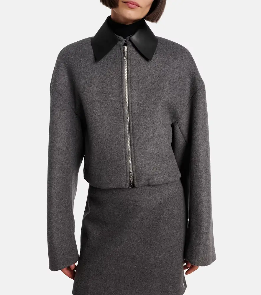 Sportmax Vacuo cropped virgin wool jacket | Thumbnail 4 Sportmax Vacuo cropped virgin wool jacket | Thumbnail 4