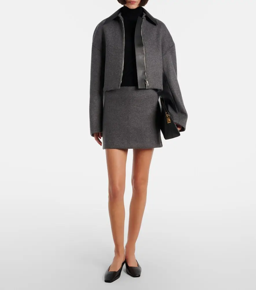 Sportmax Vacuo cropped virgin wool jacket | Thumbnail 6 Sportmax Vacuo cropped virgin wool jacket | Thumbnail 6