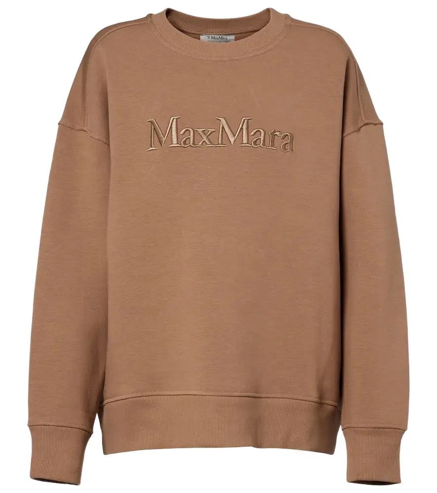 Monza cotton-blend jersey sweatshirt Monza cotton-blend jersey sweatshirt